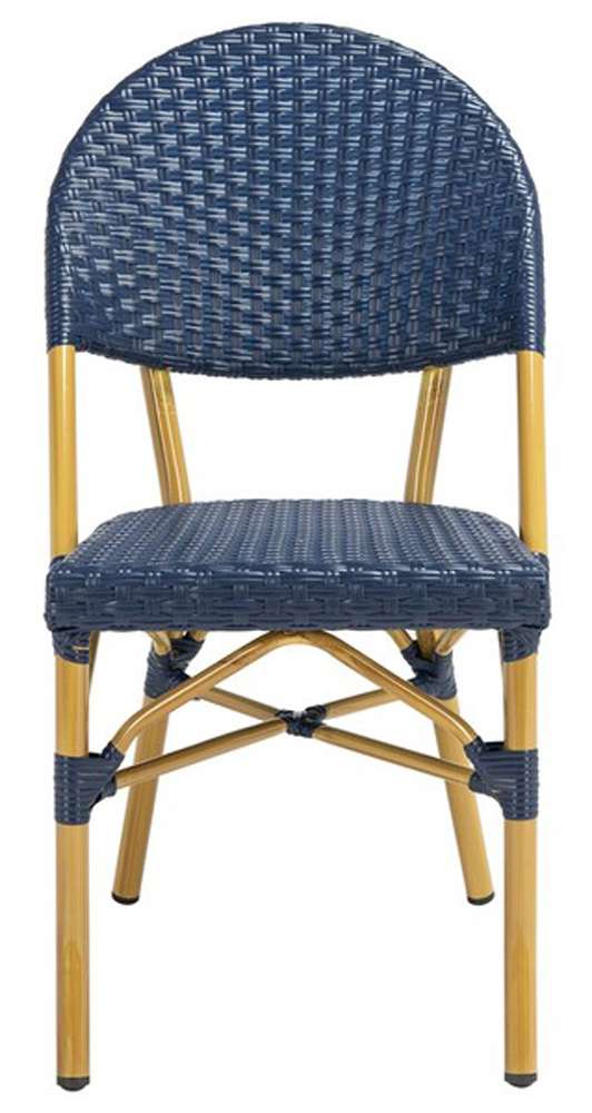 Safavieh - Barrow Side Chair - Navy  (Set of 2) - FOX5203D-SET2 veiw 1