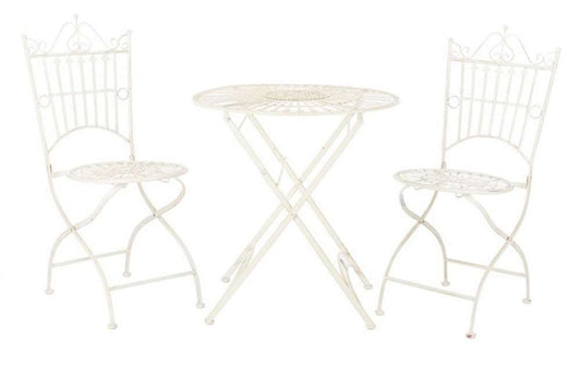 Safavieh - Belen Bistro Set - Pearl White  - PAT5020A veiw 1