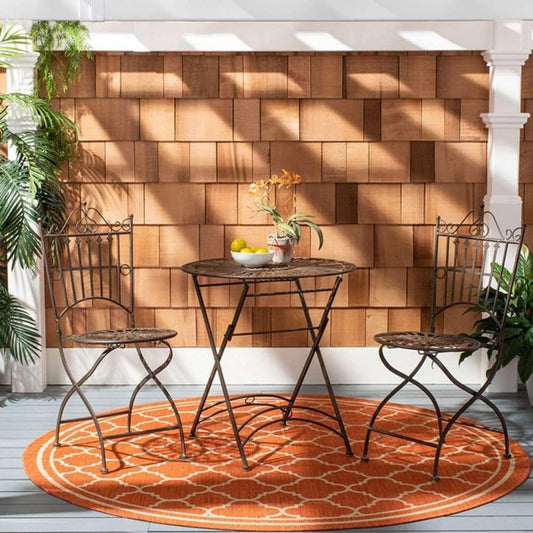 Safavieh - Belen Bistro Set - Unearthed Rust  - PAT5020B veiw 2
