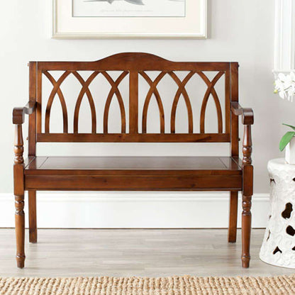 Safavieh - Benjamin Bench - Teak - AMH6500D veiw 2