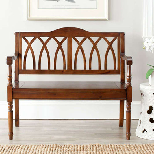 Safavieh - Benjamin Bench - Teak - AMH6500D veiw 2