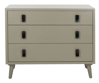 Safavieh - Blaize 3 Drawer Chest - Dark Grey - Black - CHS6601A veiw 1