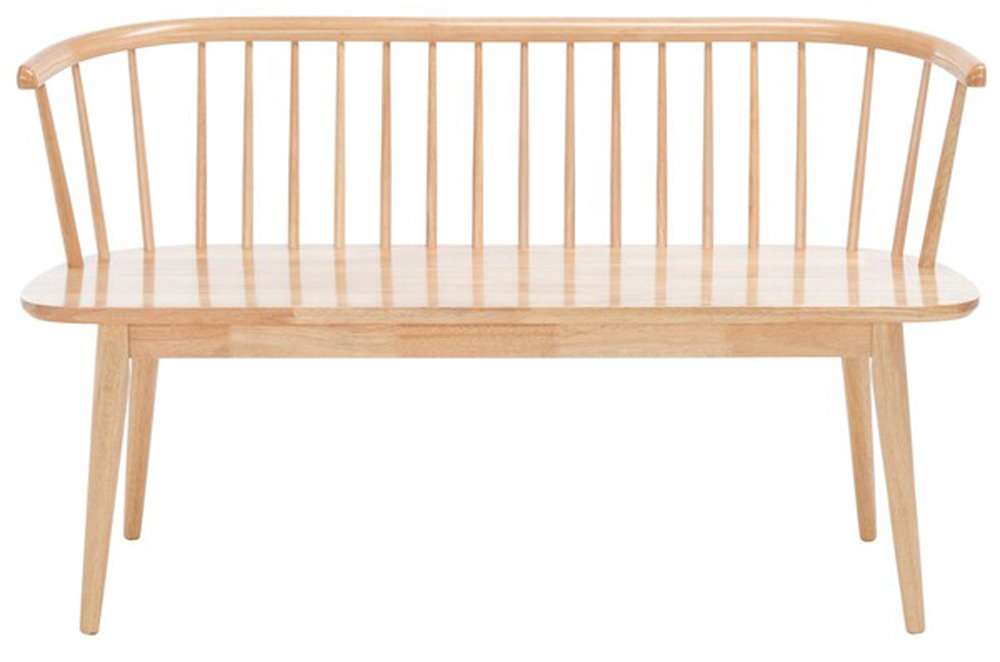 Safavieh - Blanchard Spindle Bench - Natural - BCH8500A veiw 1