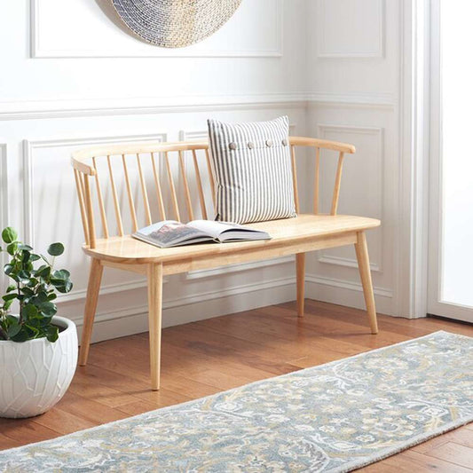 Safavieh - Blanchard Spindle Bench - Natural - BCH8500A veiw 2