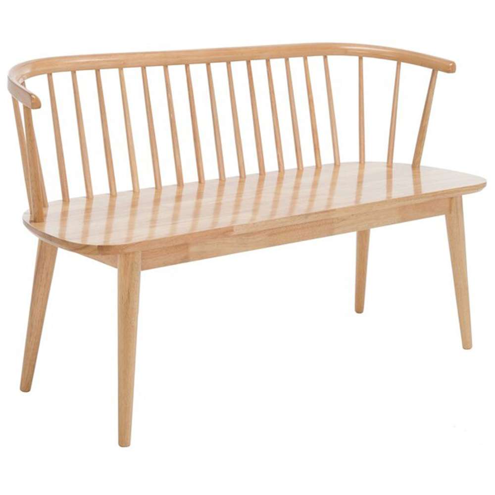 Safavieh - Blanchard Spindle Bench - Natural - BCH8500A veiw 3