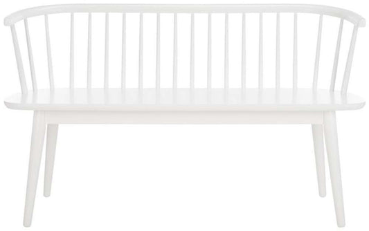 Safavieh - Blanchard Spindle Bench - White - BCH8500B veiw 1
