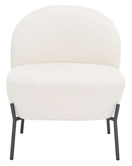 Safavieh - Brax Petite Slipper Chair - Creme - ACH5101A veiw 1