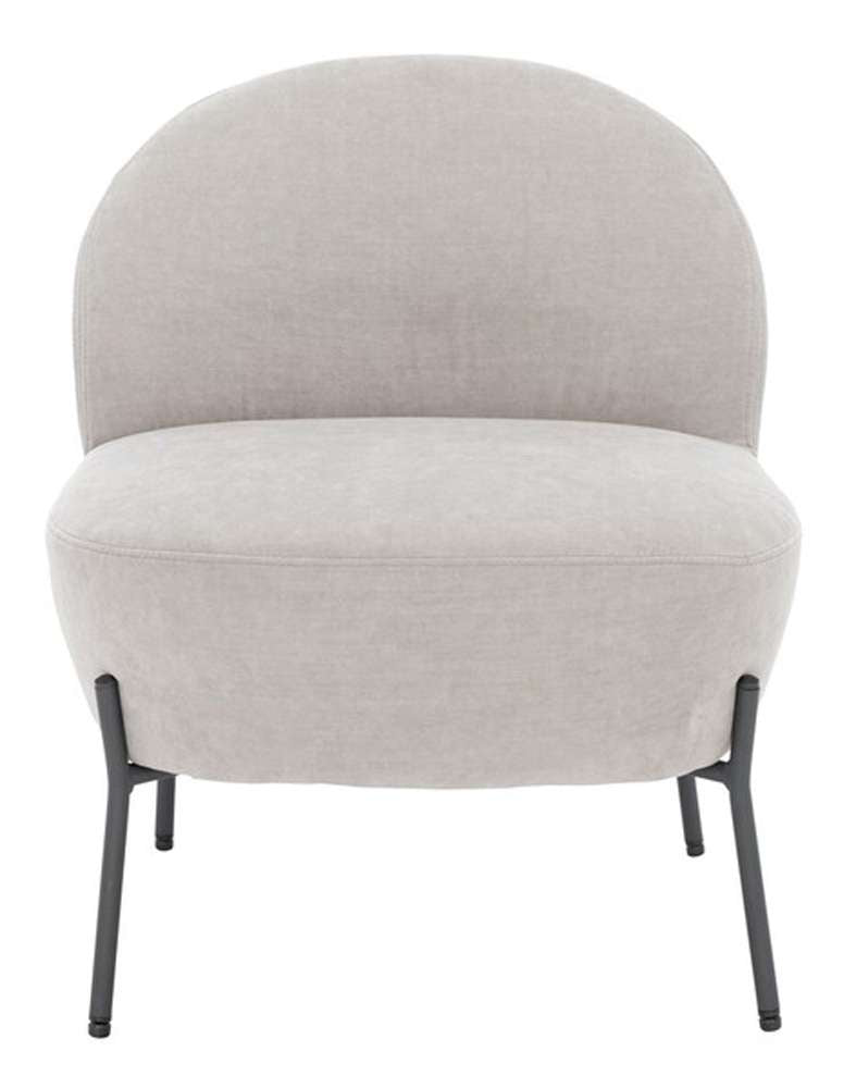 Safavieh - Brax Petite Slipper Chair - Light Grey - ACH5101B veiw 1