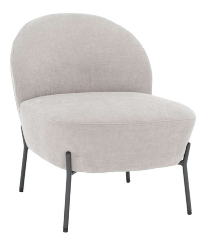 Safavieh - Brax Petite Slipper Chair - Light Grey - ACH5101B veiw 3