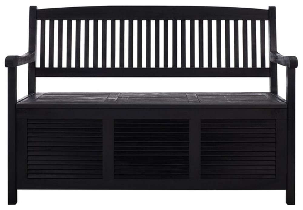 Safavieh - Brisbane Bench - Black - PAT7017D veiw 1