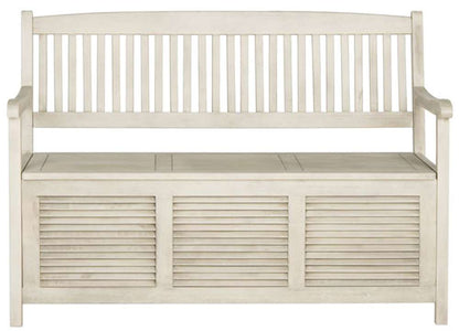 Safavieh - Brisbane Bench - Distressed - White - PAT7017C veiw 1