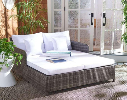 Safavieh - Cadeo Daybed - Grey Brown - White - PAT7500C veiw 2