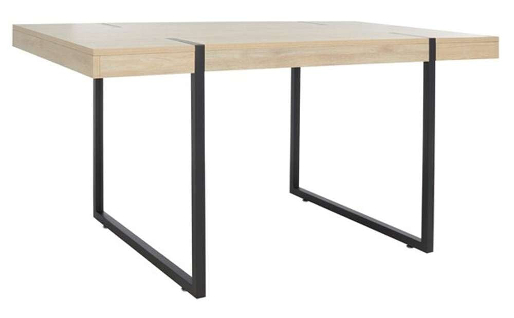 Safavieh - Cael Dining Table - Sand - Black - DTB9300B veiw 3