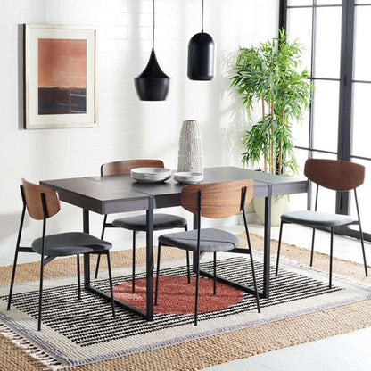 Safavieh - Cael Dining Table - Charcoal - Black - DTB9300C veiw 2