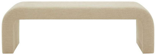 Safavieh - Caralynn Upholstered Bench - Beige - SFV5027I veiw 1