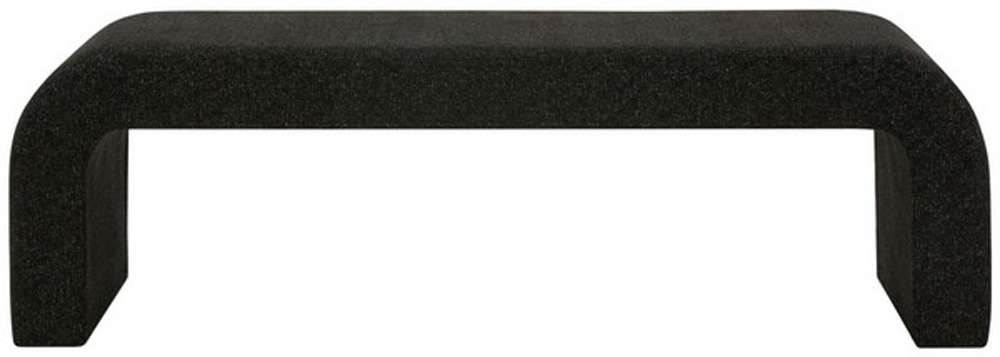 Safavieh - Caralynn Upholstered Bench - Black - SFV5027J veiw 1