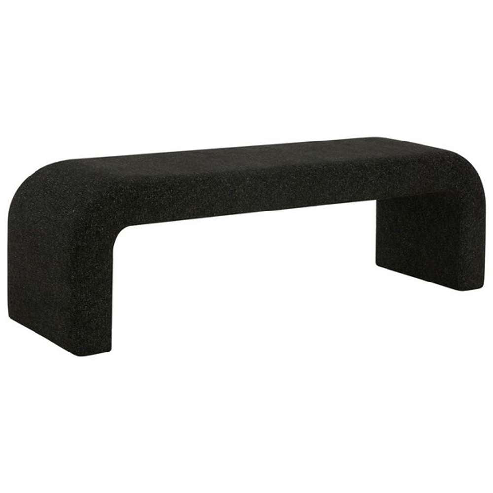 Safavieh - Caralynn Upholstered Bench - Black - SFV5027J veiw 3