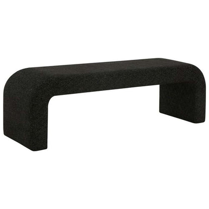 Safavieh - Caralynn Upholstered Bench - Black - SFV5027J veiw 3