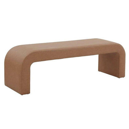 Safavieh - Caralynn Upholstered Bench - Camel - SFV5027H veiw 2