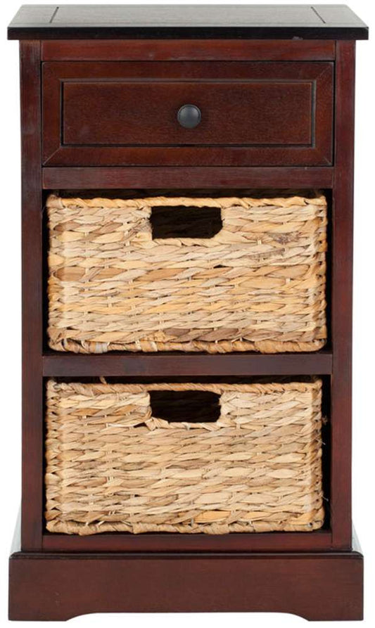 Safavieh - Carrie Side Table - Dark Cherry - AMH5700D veiw 1