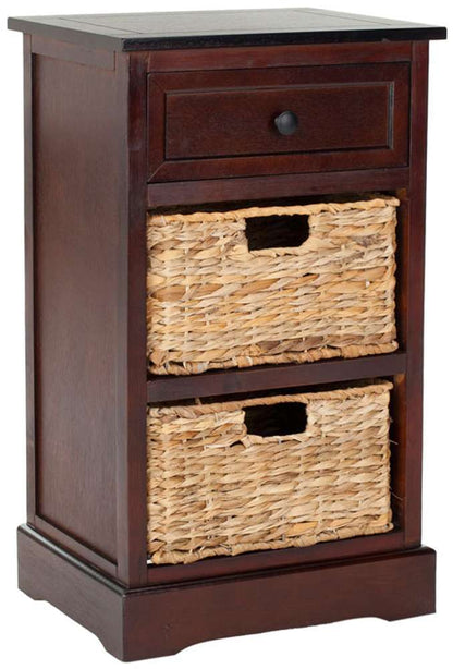 Safavieh - Carrie Side Table - Dark Cherry - AMH5700D veiw 3