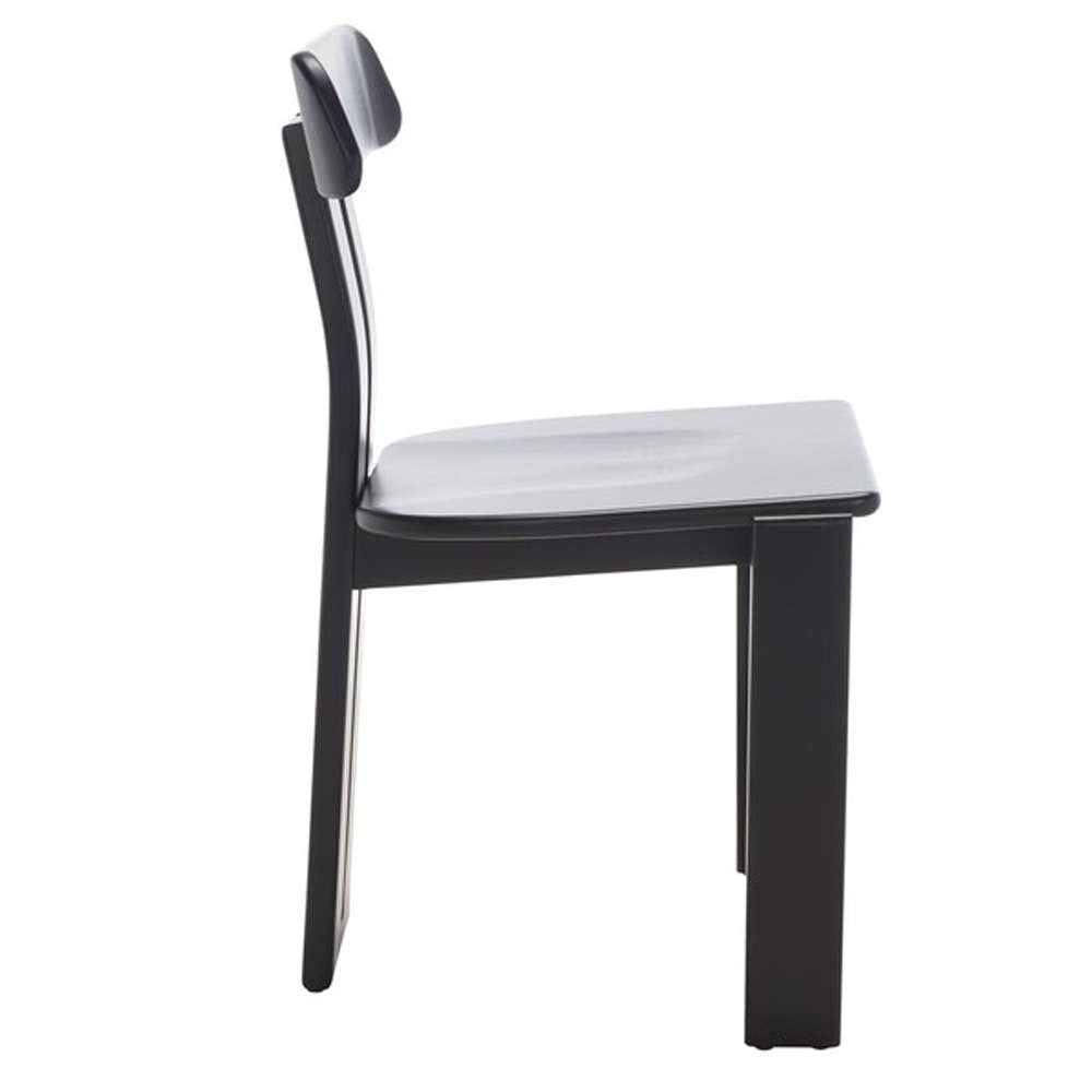 Safavieh - Cayde Wood Dining Chair - Black - DCH8801C veiw 4