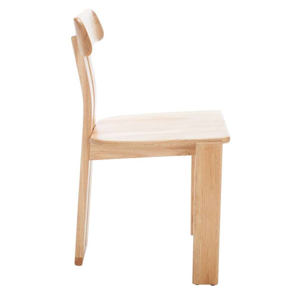 Safavieh - Cayde Wood Dining Chair - Light Blonde  - DCH8801B veiw 4