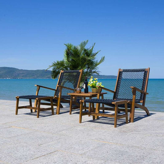 Safavieh - Chantelle Living Set - Natural - Black - PAT7076E veiw 2