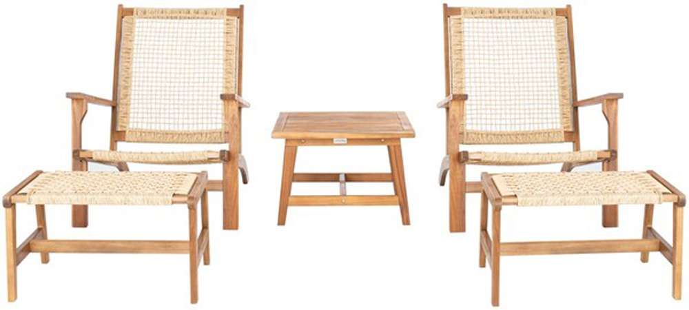 Safavieh - Chantelle Living Set - Natural - Natural - PAT7076A veiw 1