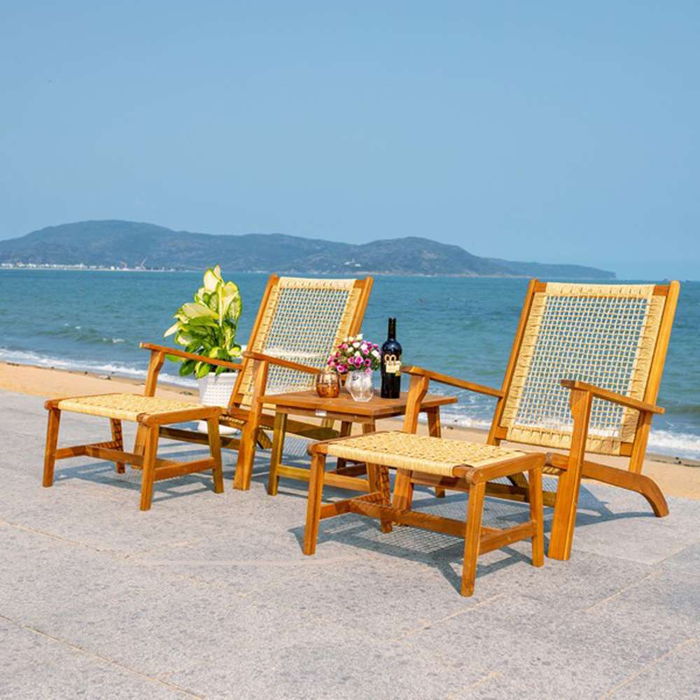 Safavieh - Chantelle Living Set - Natural - Natural - PAT7076A veiw 2