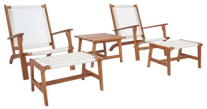 Safavieh - Chantelle Living Set - Natural - White - PAT7076D veiw 4