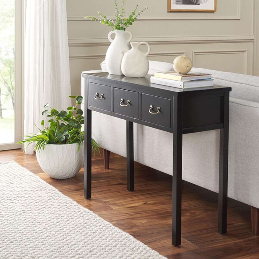 Safavieh - Cindy Console - Black - AMH6568B veiw 3