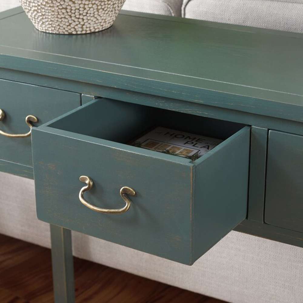 Safavieh - Cindy Console - Dark Teal - AMH6568E veiw 2