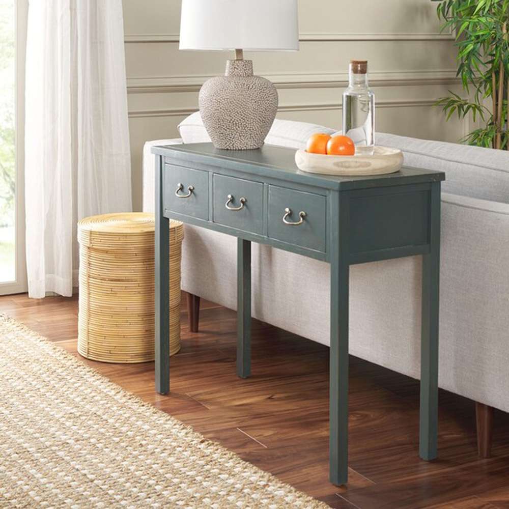 Safavieh - Cindy Console - Dark Teal - AMH6568E veiw 3