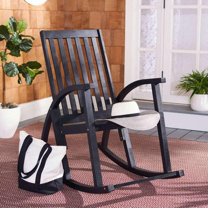 Safavieh - Clayton Rocking Chair - Black - PAT7003D veiw 2