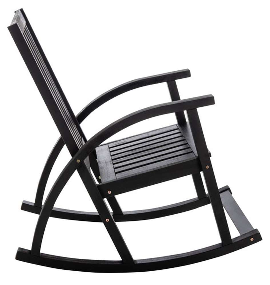 Safavieh - Clayton Rocking Chair - Black - PAT7003D veiw 4