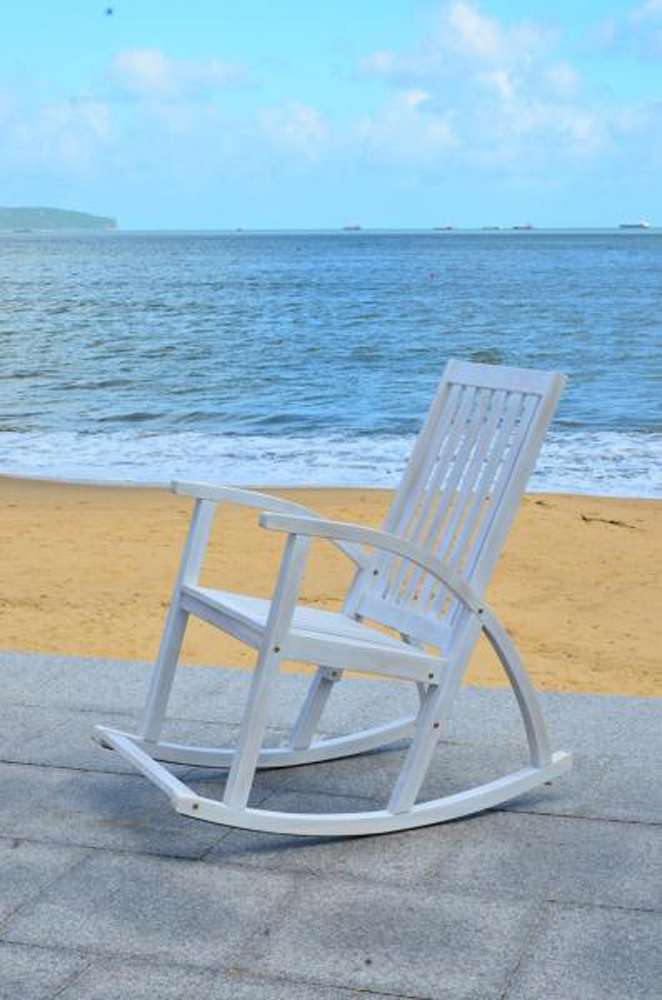 Safavieh - Clayton Rocking Chair - White - PAT7003C veiw 3