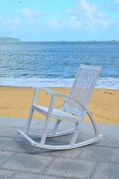 Safavieh - Clayton Rocking Chair - White - PAT7003C veiw 3