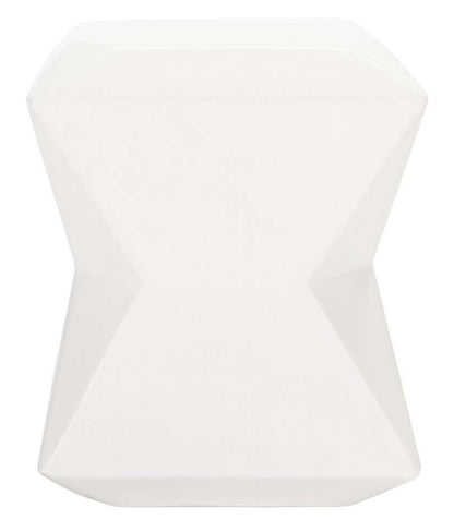 Safavieh - Conan Concrete Accent Stool - Ivory - VNN1030B veiw 1