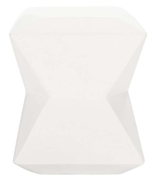 Safavieh - Conan Concrete Accent Stool - Ivory - VNN1030B veiw 1
