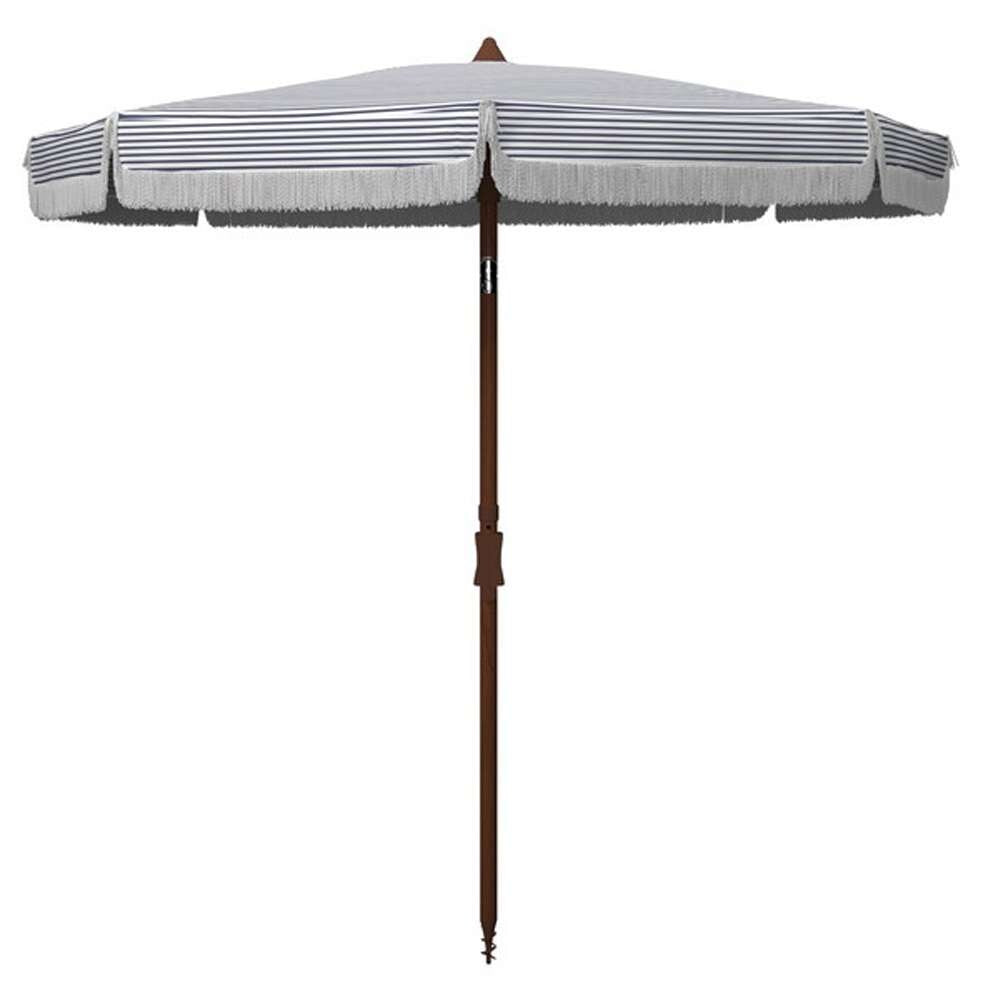 Safavieh - Copen 6.5 Beach Umbrella - Navy - White - PAT8501B veiw 1