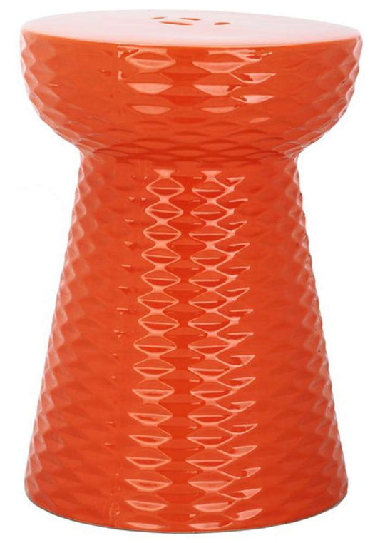Safavieh - Daphne Garden Stool - Orange - ACS4523D veiw 1