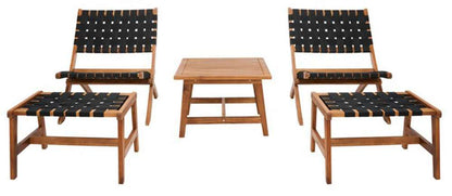 Safavieh - Darryl Living Set - Natural - Black - PAT7078E veiw 1