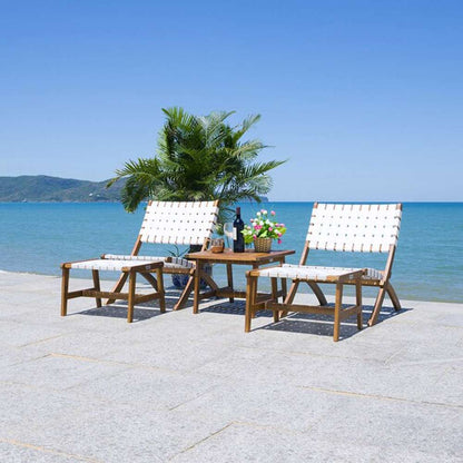 Safavieh - Darryl Living Set - Natural - White - PAT7078D veiw 2