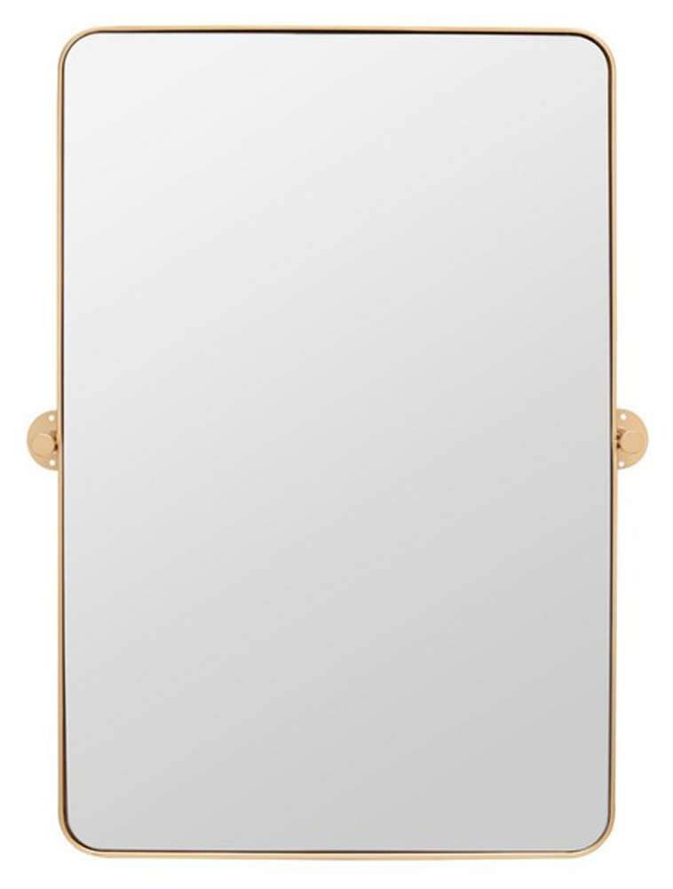 Safavieh - Delinah 24in Mirror - Brass - MRR2001C veiw 1