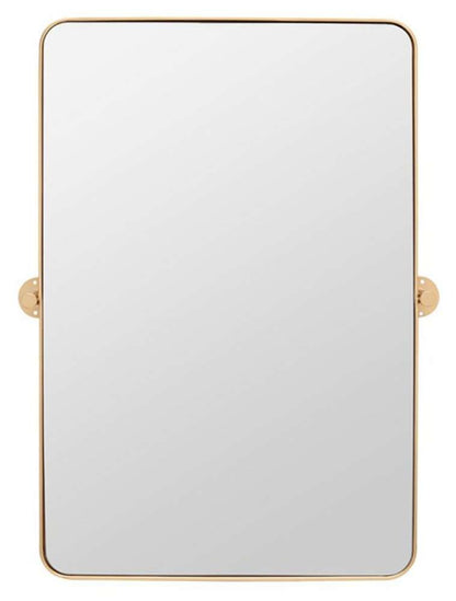 Safavieh - Delinah 24in Mirror - Brass - MRR2001C veiw 1