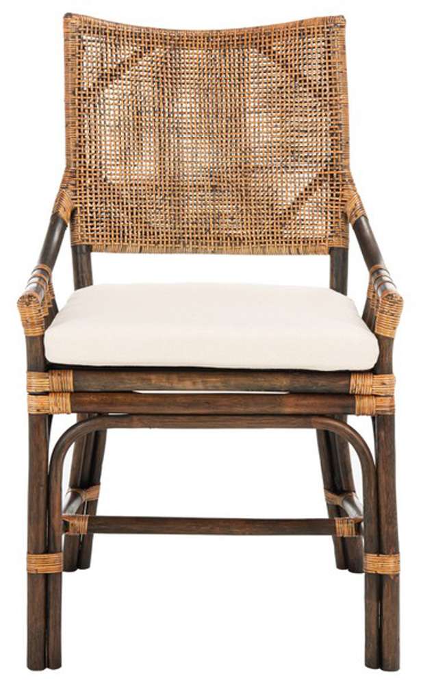 Safavieh - Donatella Chair - Brown - Black - SEA4012B veiw 1