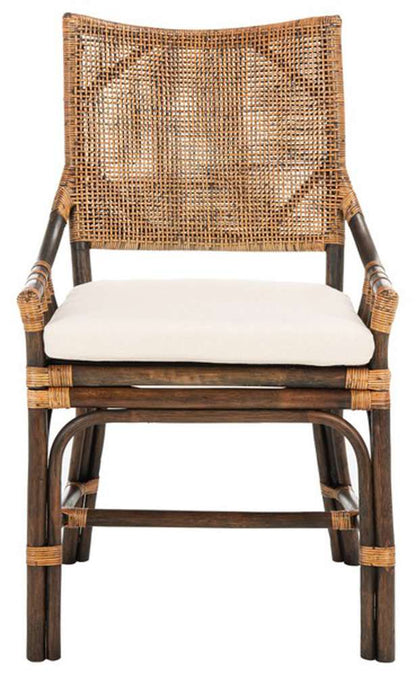 Safavieh - Donatella Chair - Brown - Black - SEA4012B veiw 1