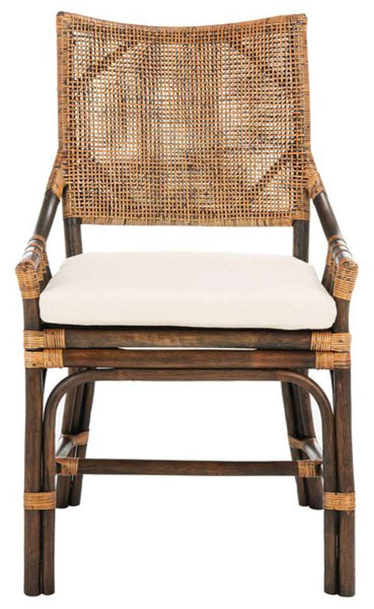 Safavieh - Donatella Chair - Brown - Black - SEA4012B veiw 1