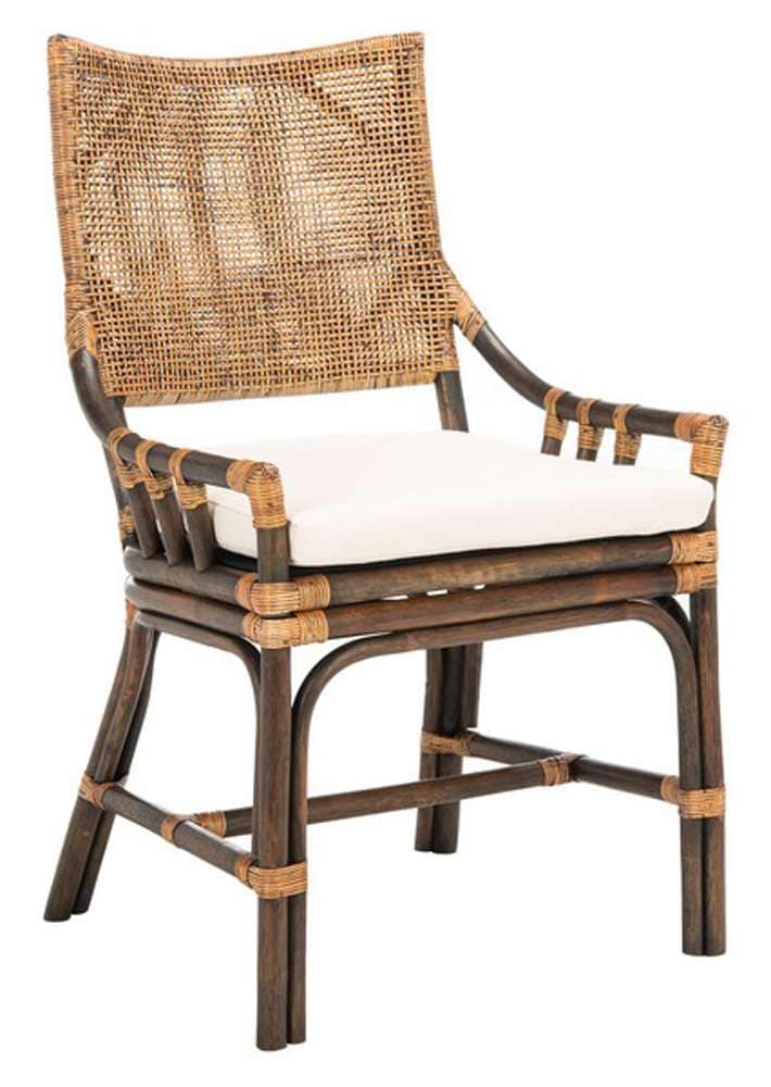 Safavieh - Donatella Chair - Brown - Black - SEA4012B veiw 3